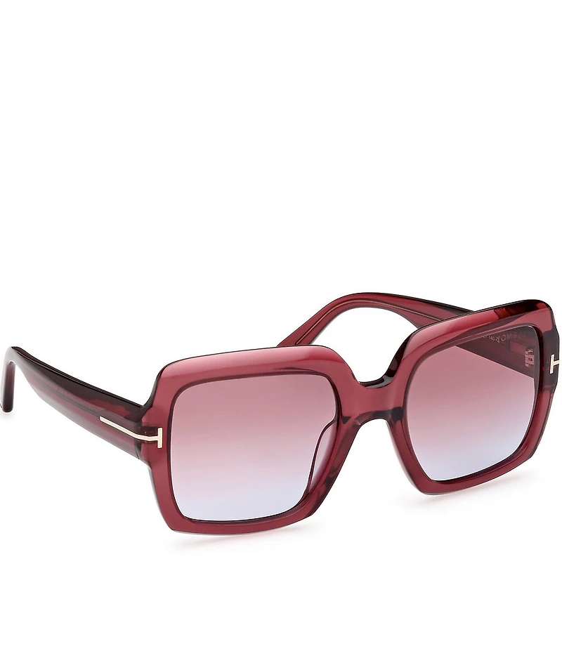 TOM FORD Women's Kaya 54mm Square Sunglasses