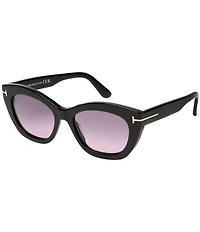 TOM FORD Women's Linda 53mm Butterfly Sunglasses