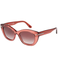 TOM FORD Women's Linda 53mm Butterfly Sunglasses