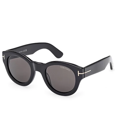 TOM FORD Women's Lucinda 48mm Round Sunglasses