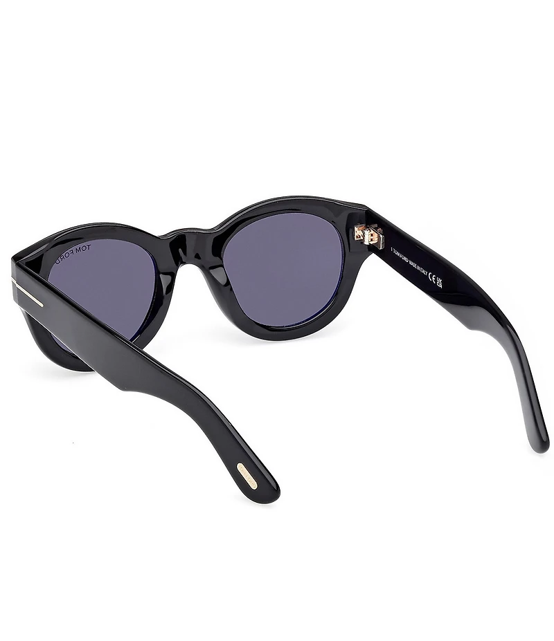TOM FORD Women's Lucinda 48mm Round Sunglasses