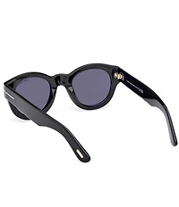 TOM FORD Women's Lucinda 48mm Round Sunglasses