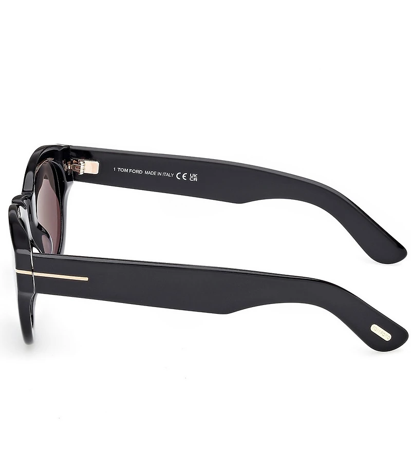 TOM FORD Women's Lucinda 48mm Round Sunglasses