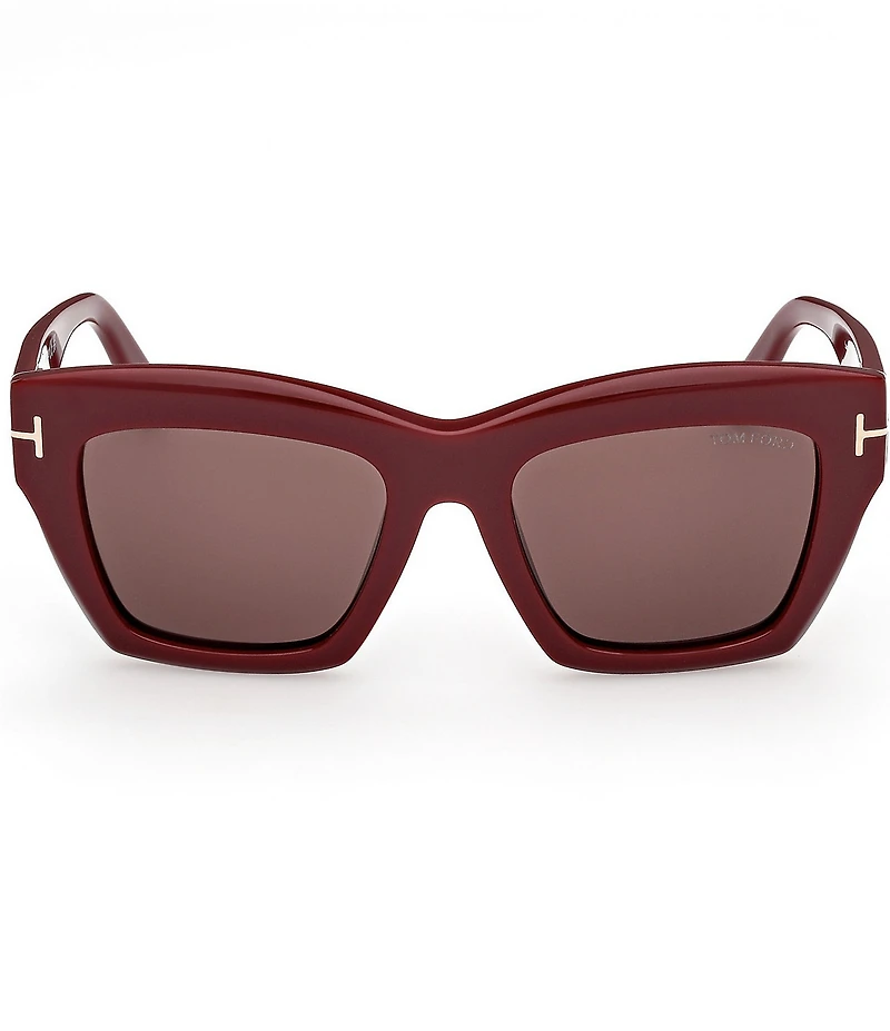 TOM FORD Women's Luna 52mm Butterfly Sunglasses