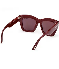 TOM FORD Women's Luna 52mm Butterfly Sunglasses