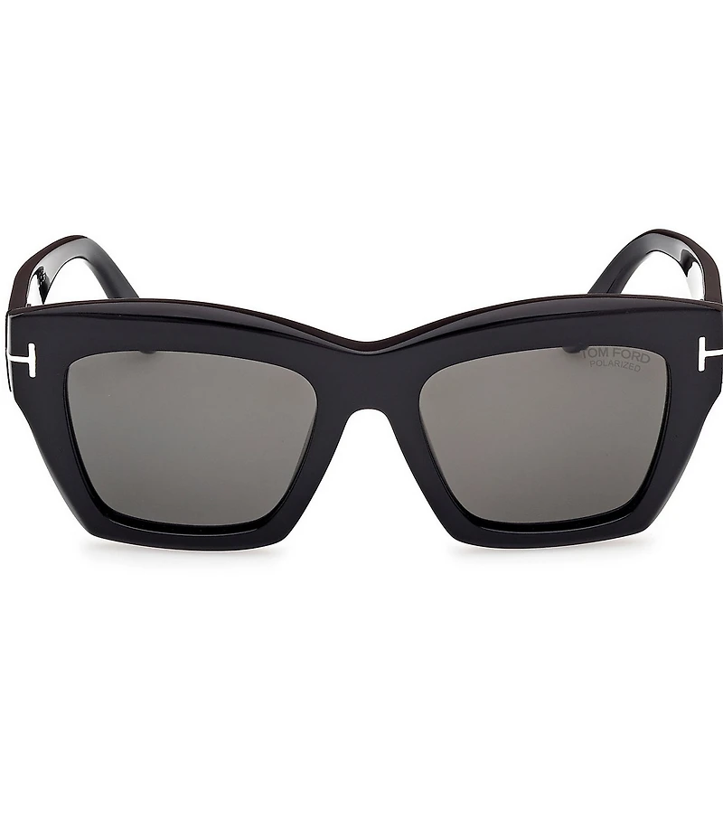 TOM FORD Women's Luna 52mm Butterfly Sunglasses