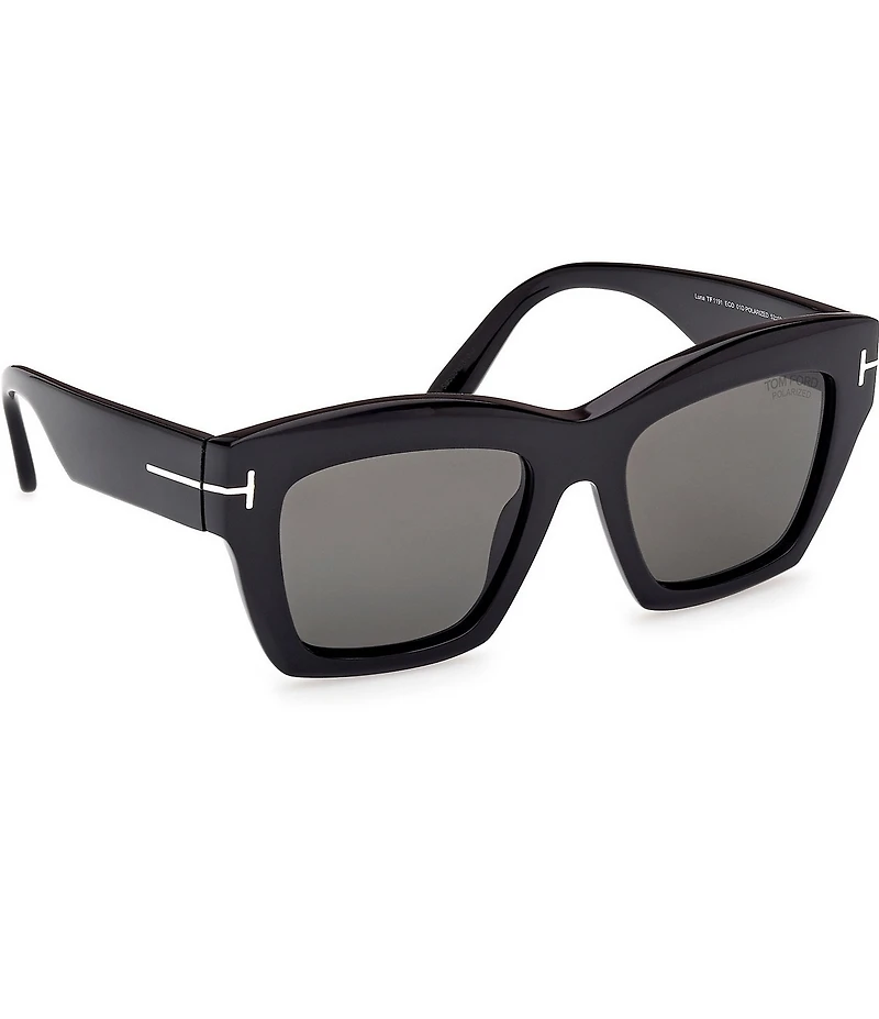 TOM FORD Women's Luna 52mm Butterfly Sunglasses