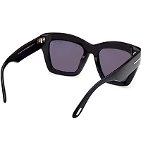 TOM FORD Women's Luna 52mm Butterfly Sunglasses
