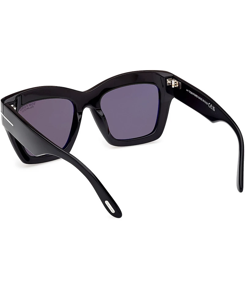 TOM FORD Women's Luna 52mm Butterfly Sunglasses