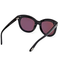 TOM FORD Women's Odette 53mm Round Sunglasses