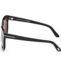 TOM FORD Women's Odette 53mm Round Sunglasses