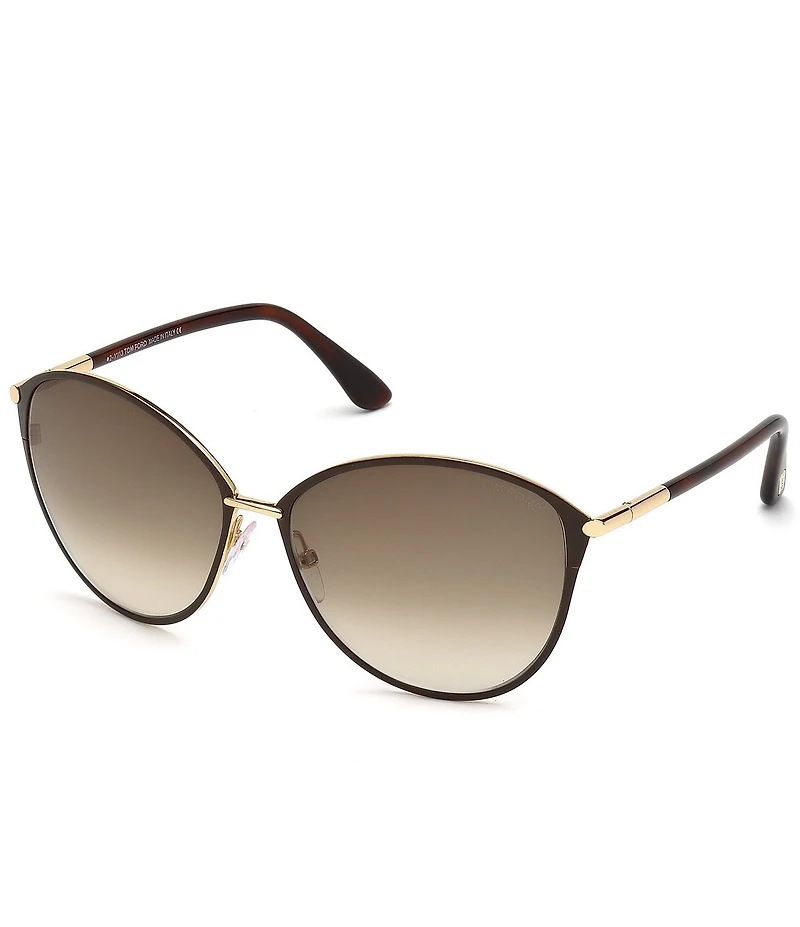 TOM FORD Women's Penelope 59mm Round Sunglasses