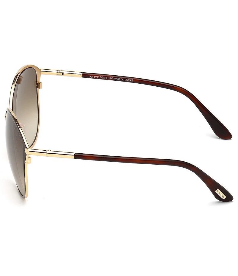 TOM FORD Women's Penelope 59mm Round Sunglasses