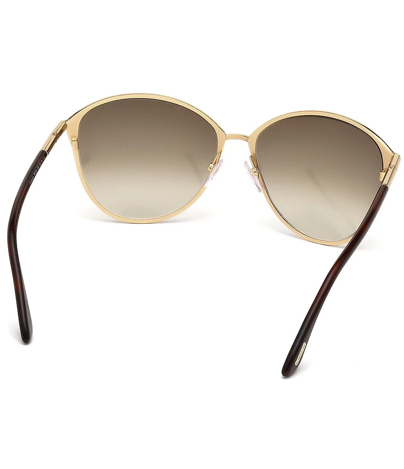 TOM FORD Women's Penelope 59mm Round Sunglasses