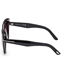 TOM FORD Women's Plum 58mm Butterfly Sunglasses