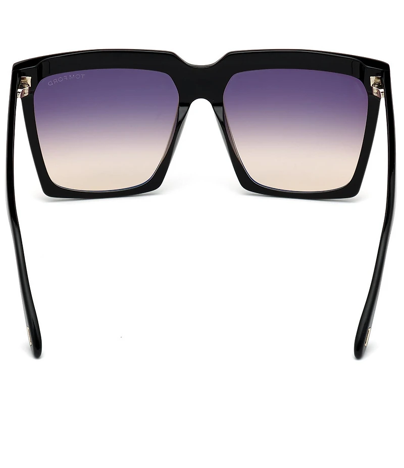 TOM FORD Women's Sabrina 58mm Square Sunglasses