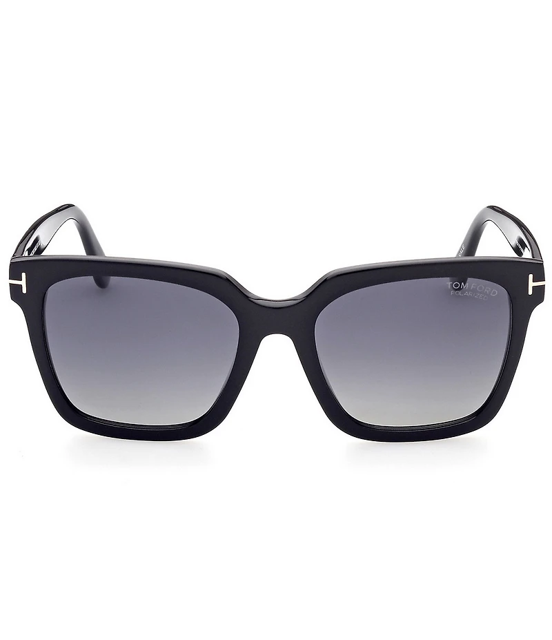 TOM FORD Women's Selby 55mm Square Polarized Sunglasses