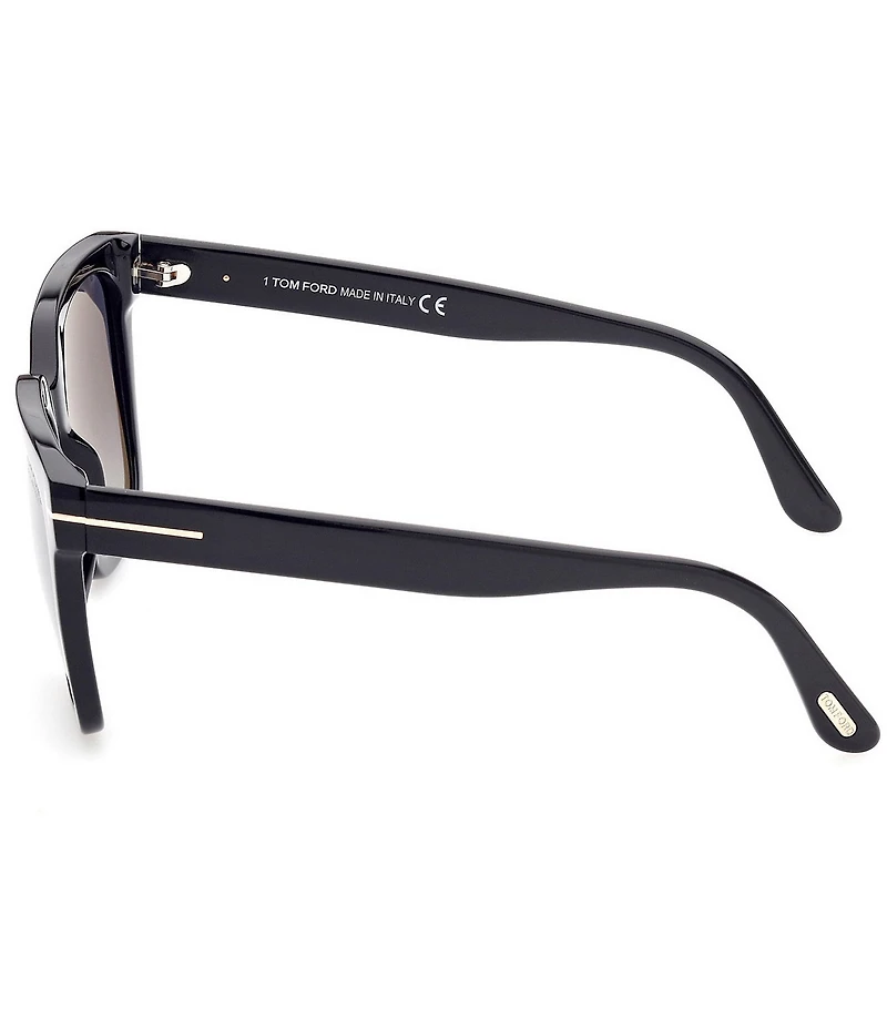 TOM FORD Women's Selby 55mm Square Polarized Sunglasses