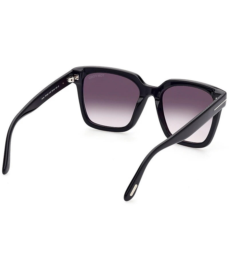 TOM FORD Women's Selby 55mm Square Sunglasses