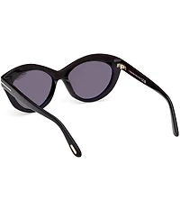 TOM FORD Women's Toni 55mm Cat Eye Polarized Sunglasses