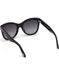 TOM FORD Women's Wallace 54mm Round Sunglasses