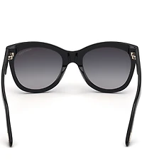TOM FORD Women's Wallace 54mm Round Sunglasses