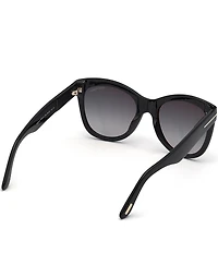 TOM FORD Women's Wallace 54mm Round Sunglasses