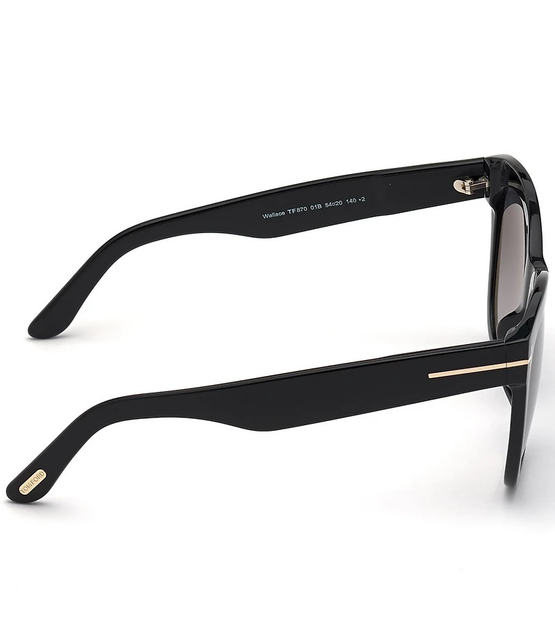 TOM FORD Women's Wallace 54mm Round Sunglasses