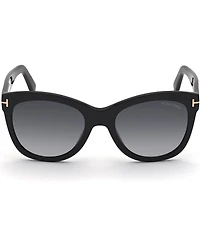 TOM FORD Women's Wallace 54mm Round Sunglasses