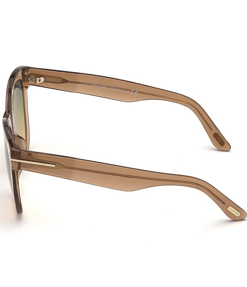 TOM FORD Women's Wallace 54mm Round Sunglasses