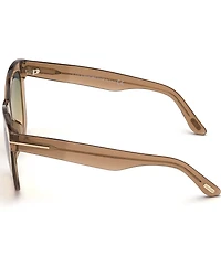 TOM FORD Women's Wallace 54mm Round Sunglasses