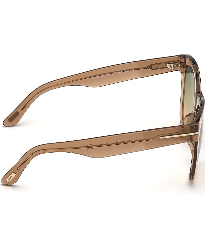 TOM FORD Women's Wallace 54mm Round Sunglasses