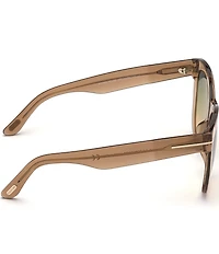TOM FORD Women's Wallace 54mm Round Sunglasses