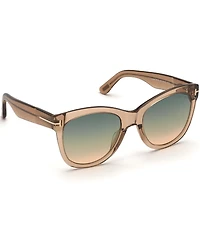 TOM FORD Women's Wallace 54mm Round Sunglasses