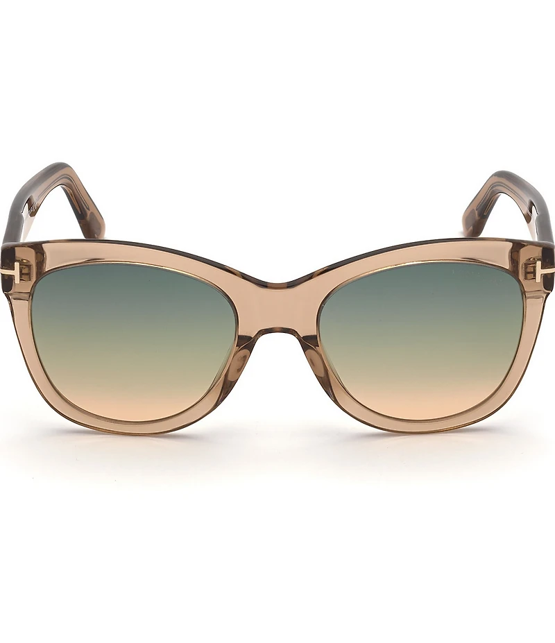 TOM FORD Women's Wallace 54mm Round Sunglasses