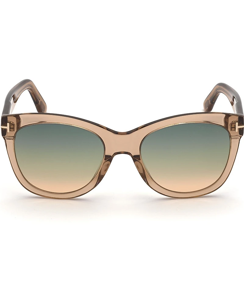 TOM FORD Women's Wallace 54mm Round Sunglasses