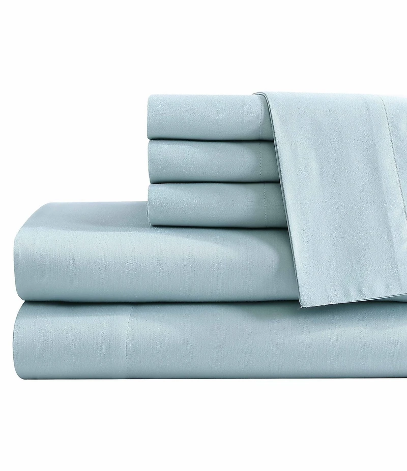 Tommy Bahama 1,000 Thread-Count Solid Sateen 6-Piece Sheet Set