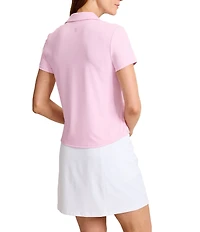 Tommy Bahama Abby IslandZone® Spread Collar Short Sleeve Polo Top