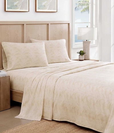 Tommy Bahama All Over Palms Printed Sheet Set