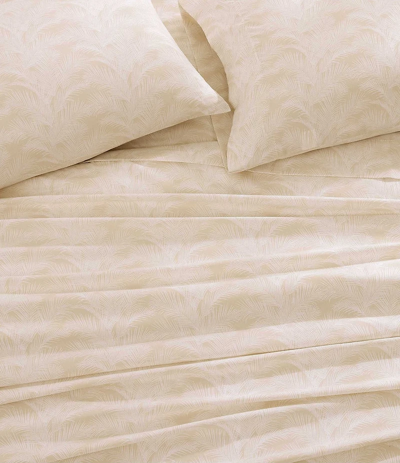 Tommy Bahama All Over Palms Printed Sheet Set