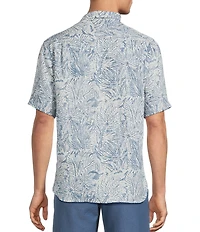 Tommy Bahama Antigo Vines Linen Short Sleeve Woven Shirt