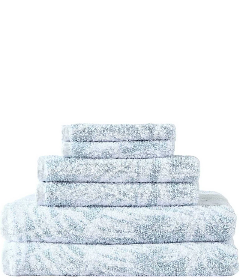 Tommy Bahama Art Of Palms Cotton Terry 6-Piece Towel Set