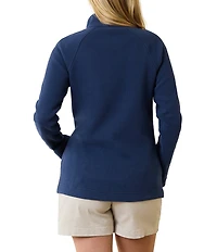 Tommy Bahama Aruba Full Zip Stand Collar Long Sleeve Sweatshirt