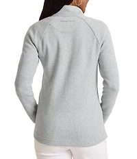 Tommy Bahama Aruba Full Zip Stand Collar Long Sleeve Sweatshirt