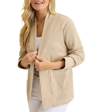 Tommy Bahama Aruba Knit Long Sleeve Open Front Cardigan