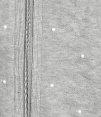 Tommy Bahama Aruba Pearl Embellished Mock Neck Full Zip Jacket