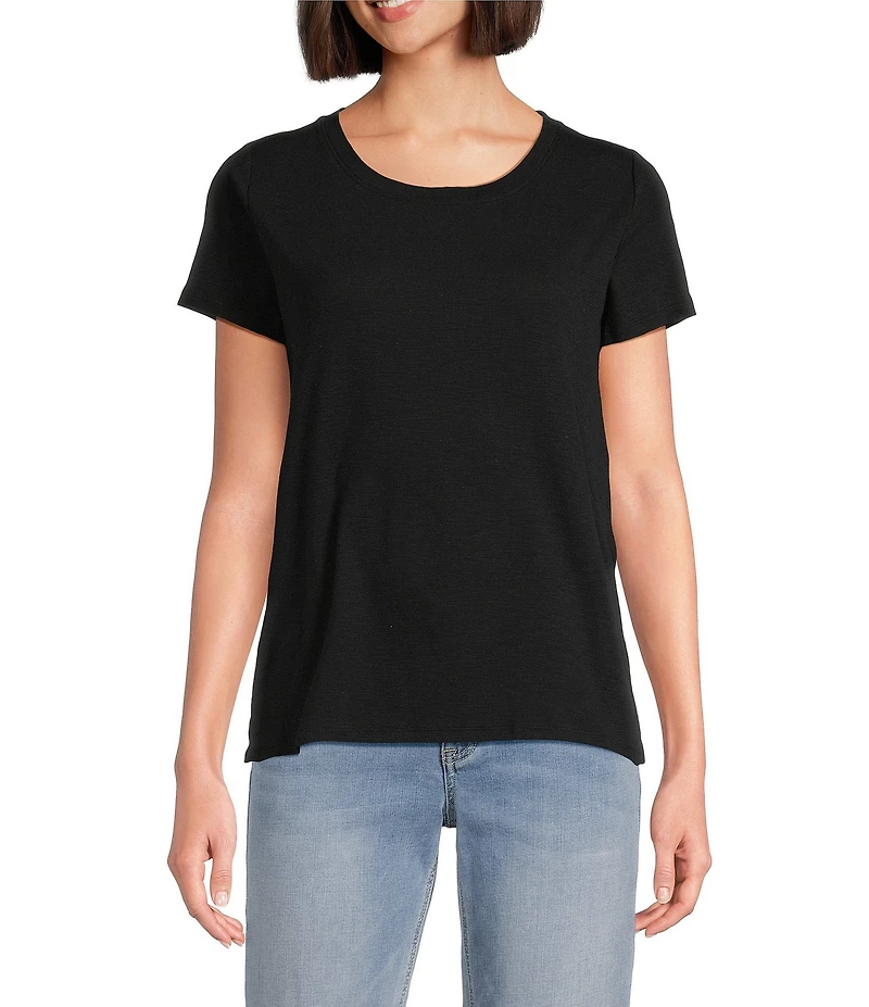 Tommy Bahama Ashby Isles Slub Rib Crew Neck Short Sleeve Tee
