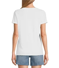Tommy Bahama Ashby Isles Slub Rib Crew Neck Short Sleeve Tee