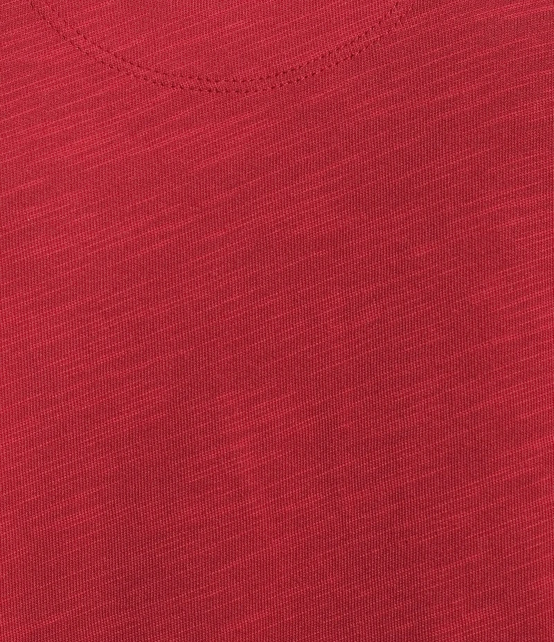 Tommy Bahama Ashby Isles Solid Stretch Jersey Johnny Collar V-Neck 3/4 Sleeve Fitted Top