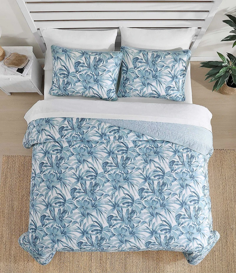 Tommy Bahama Aubrey Cotton Reversible Quilt Mini Set